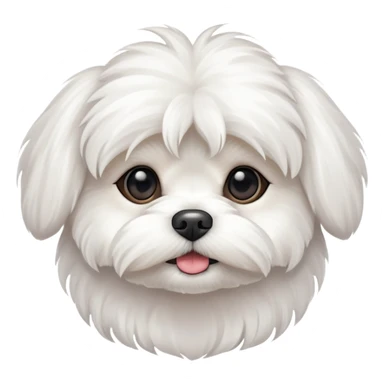 dog maltese sticker