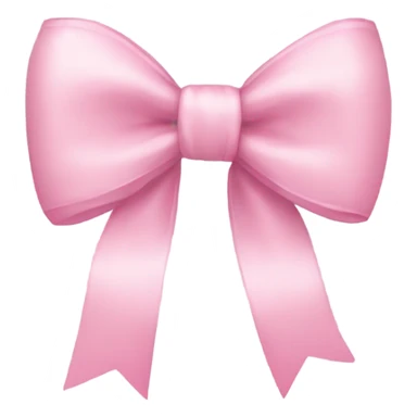 Pastels pink bow sticker