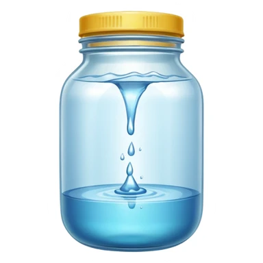 Leaking Jar sticker