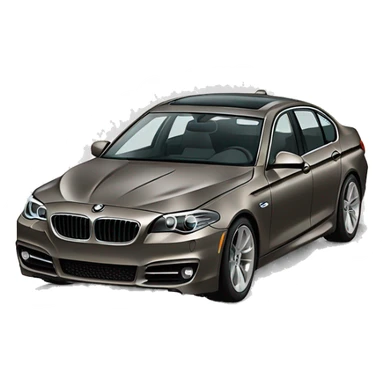 modded bmw 540i sticker