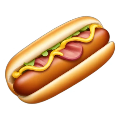 Hot Dog Dog sticker