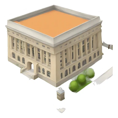 University building  sticker