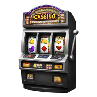 casino machine  sticker