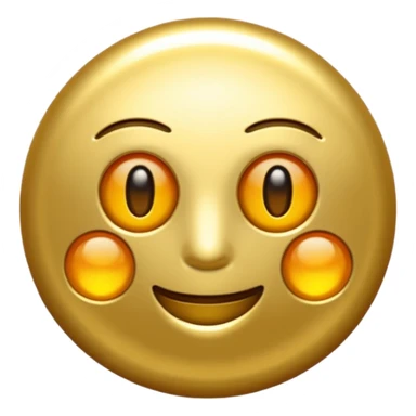 Crea un circulo dorado sticker