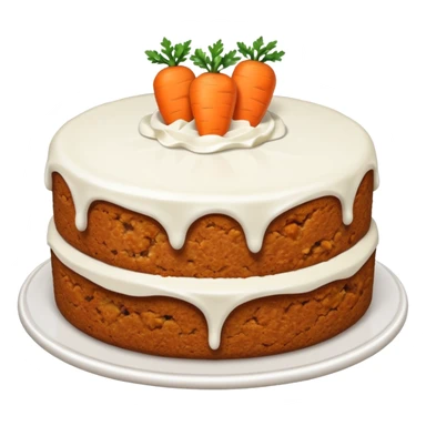 Carrot cake sticker