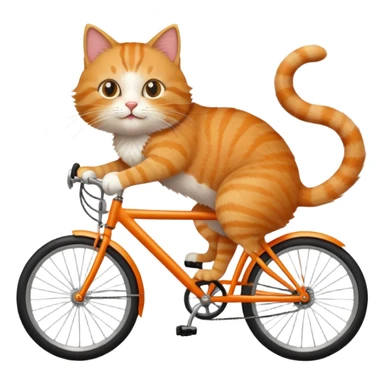 a cat fucks bicycle sticker
