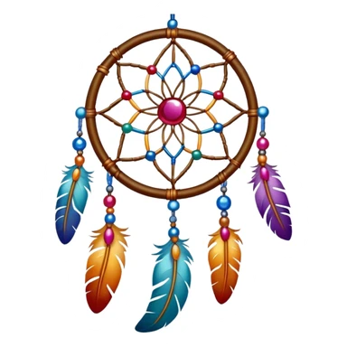 Dreamcatcher-suncatcher sticker