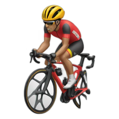 Hombre ciclismo sticker