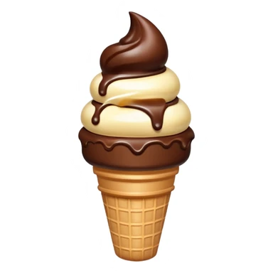 sorvete chocolate sticker