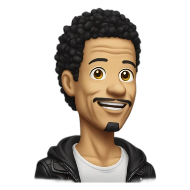 Johnny JoeyStarr jojo's bizarre aventure sticker