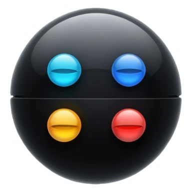 Píldora negra sticker