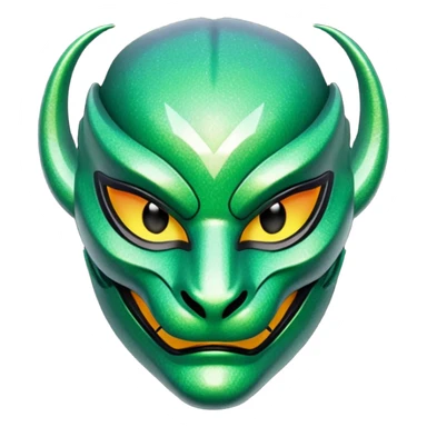 glitter green viper valorant mask sticker