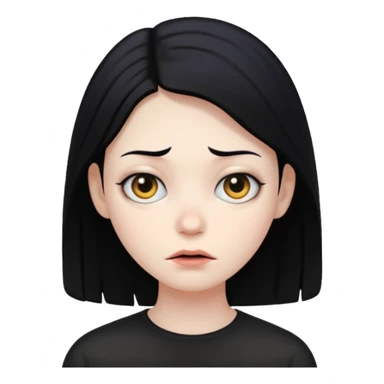 really uncanny person sticker