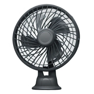 Electric fan sticker