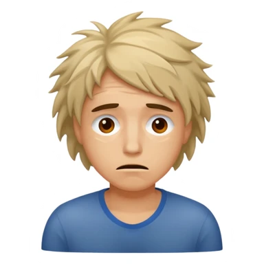 person crashing out sticker