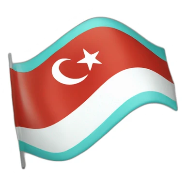drapeau turquie sticker