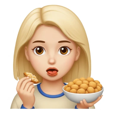 paloma comiendo migajas sticker