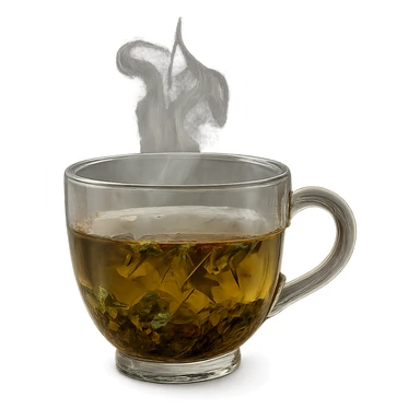 TAZZA DI TISANA DRENANTE, IPERREALISTICA 4K sticker