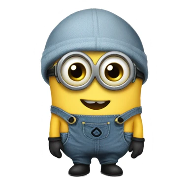 A baby minion sticker