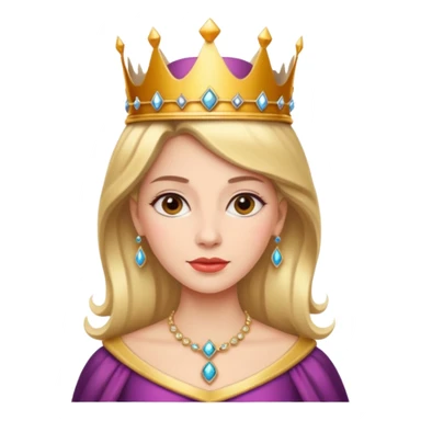 beautiful queen sticker