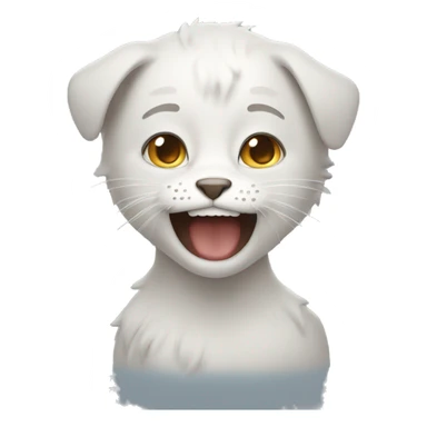 Face with Tears of Joy cat sticker