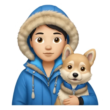 Inuits dog
 sticker