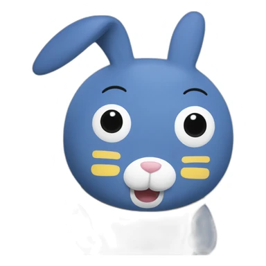 minion miffy bunny sticker