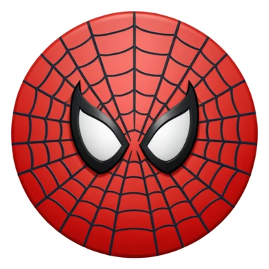 Tobey Maguire Spiderman logo with no spiderman sticker