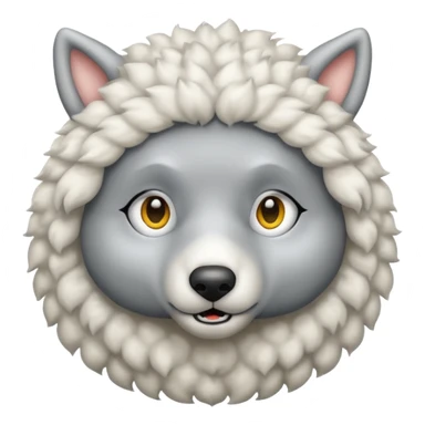 Wolf is sheep’s clothing sticker