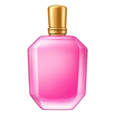 Pink perfume sticker