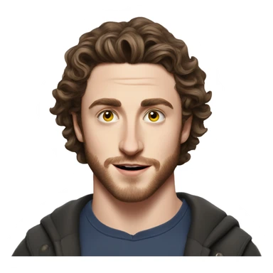 aaron taylor johnson sticker