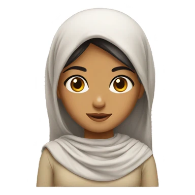 Persian girl  sticker
