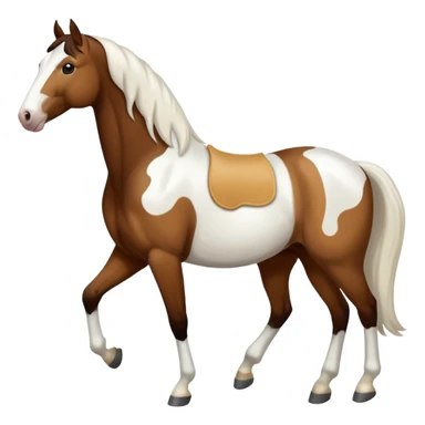 strakatý kůň  sticker