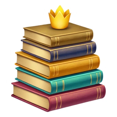 colofull books, golden glow sticker