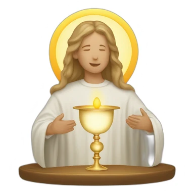 eucharstic adoration sticker