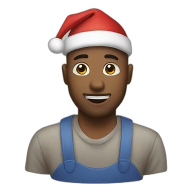 christmas eve sticker