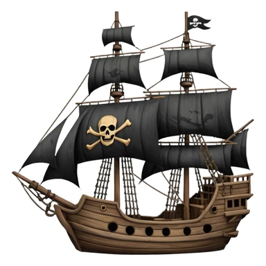 Pirate Ship sticker