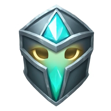 Diamond glowing medival armor sticker