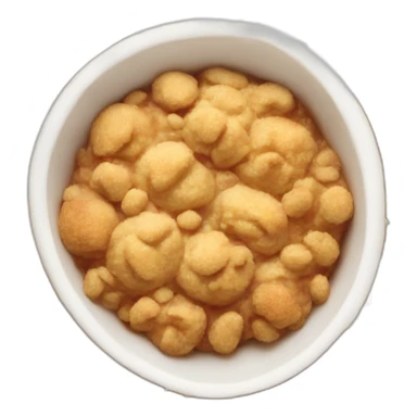 Apple crumble sticker