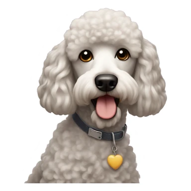 Poodle con Terry  sticker