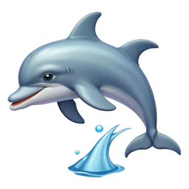 Dolphin sticker