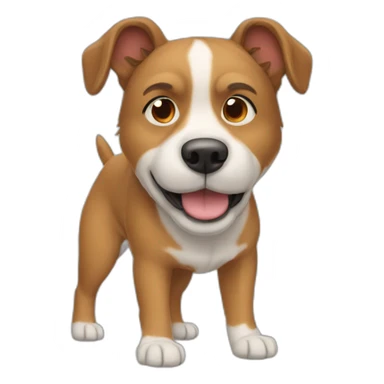 Ridge back dog sticker