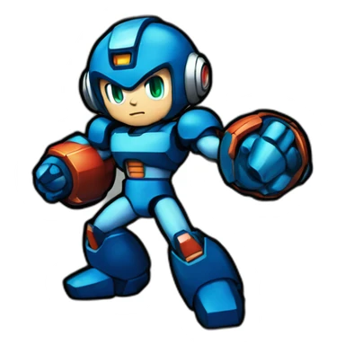 Mega-man-x sticker