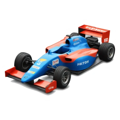 Alpine F1 car sticker