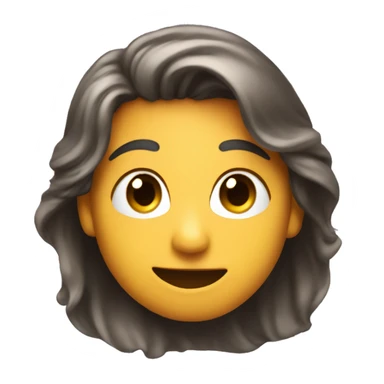 blushing while smirking sticker