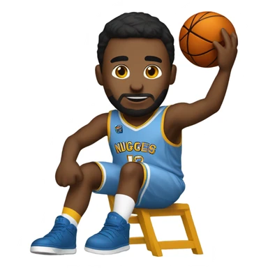 Denver nuggets sticker