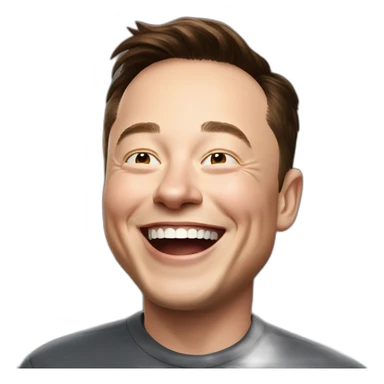 elon-musk-laughing sticker