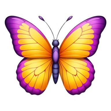 Suicide awareness butterfly sticker