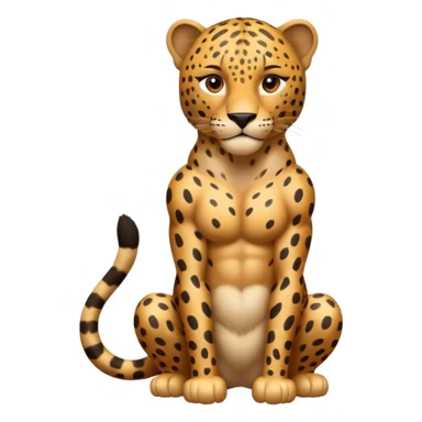 Leopard’s Body sticker