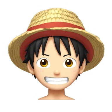 Luffy cri sticker